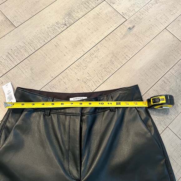 Aritzia Babaton Vegan Straight black size 8 - Picture 11 of 11